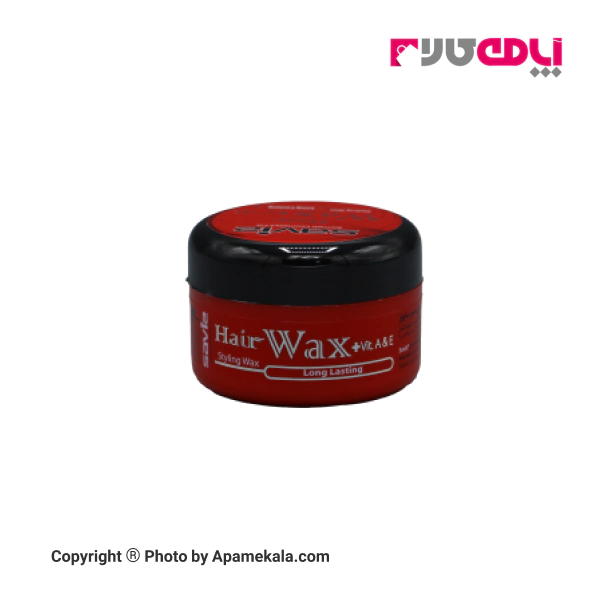 واکس مو ساویز حاوی ویتامین A & E مدل HAIR WAX LONG LASTING حجم 50 گرم