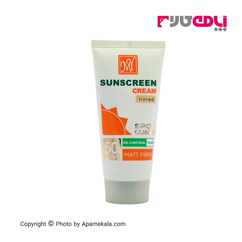 کرم ضد آفتاب ضد لک فاقد چربی SPF50 اسپات گارد مای 50 میل
