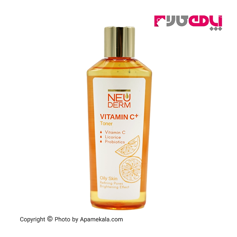 تونر پوست چرب ویتامین سی پلاس نئودرم 200ml
