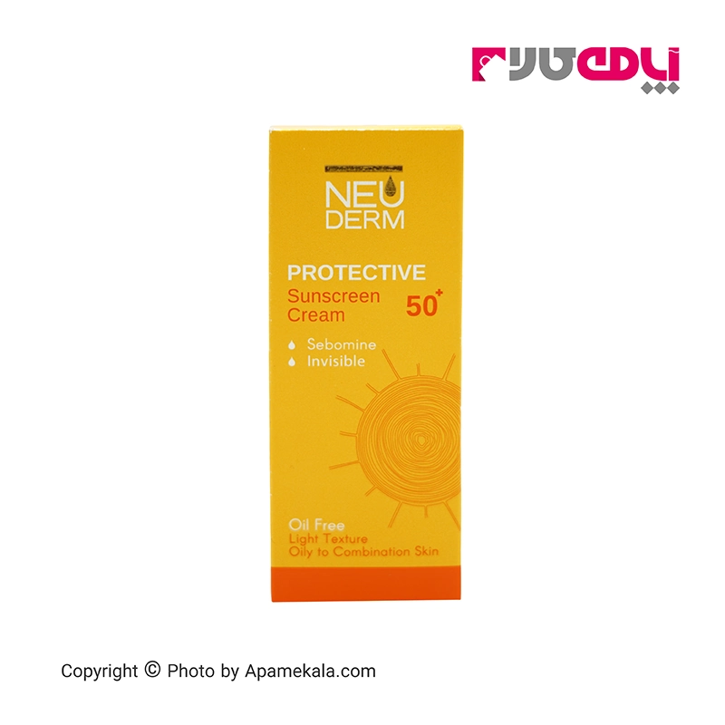 ضد آفتاب SPF 50 بژ طبیعی نئودرم 2 ضد آفتاب SPF 50 بژ طبیعی نئودرم - Image 2