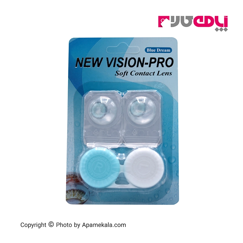لنز آبی طوسی New vision-pro blue dream
