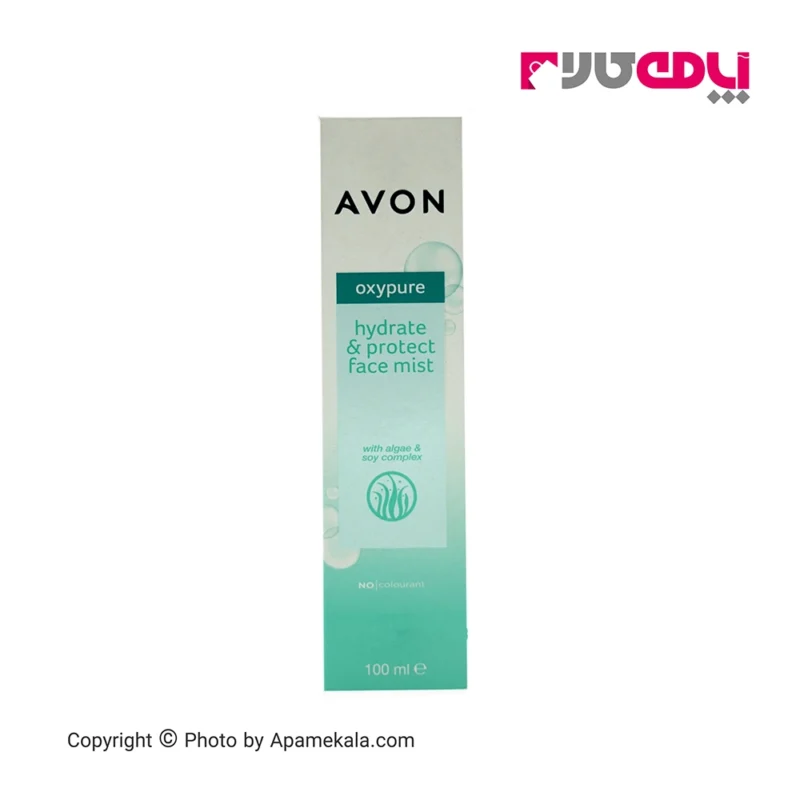 اسپری مرطوب کننده و محافظ صورت آون سری oxypure مدل hydrate & protect face mist - حجم 100میل