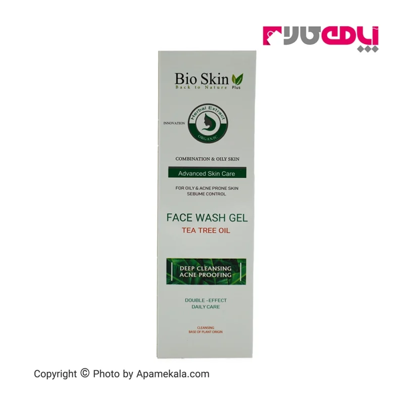 ژل شستشوی پوست چرب و مختلط بایو اسکین حجم 200 ml