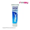 خمیردندان سیگنال white now حاوی افزودنی‌های سفید کننده و افزایش دهنده‌ی درخشندگی، به افزایش سفیدی و درخشندگی دندان‌ها کمک می‌کند.
