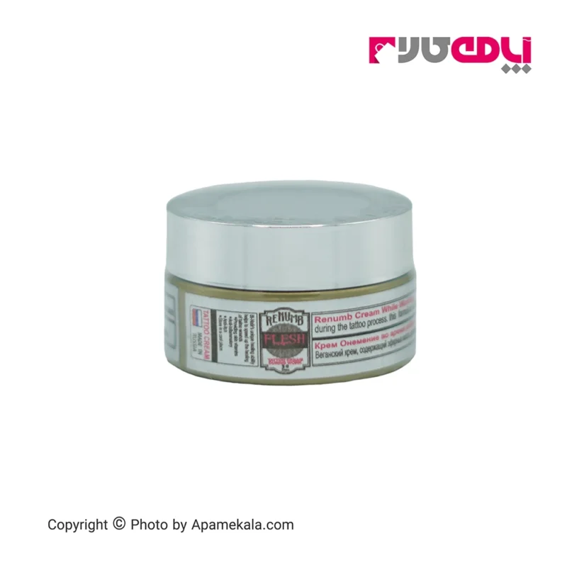 کرم تاتو حین کار renumb cream while working tattoo cream، دارای خاصیت ضدالتهابی و ضد میکروبی بوده و برای رنگ‌دهی بیشتر حین کار استفاده می‌شود.