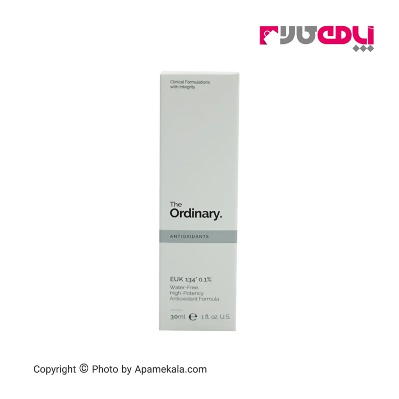 سرم آنتی اکسیدان ضد چروک EUK 134 0.1% اوردینری محافظت پوست - حجم 30 میل - the ordinary euk134 water free high potency antioxidant formula
