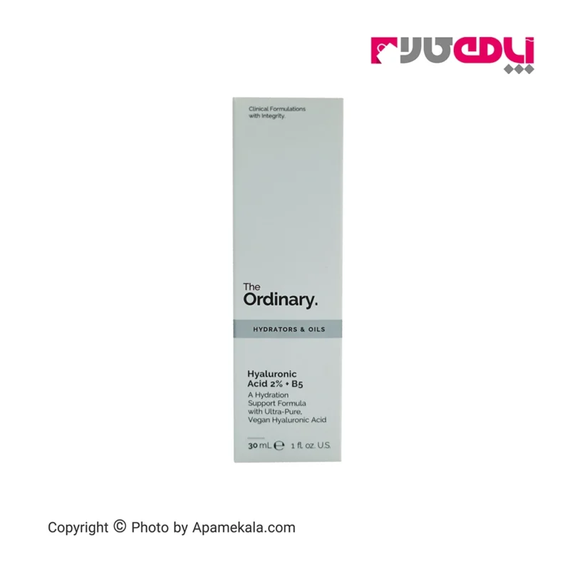 سرم هیالورونیک اسید و B5 اوردینری - آبرسان قوی و کاهش چروک پوست - حجم 30 میل- the ordinary hyaluronic Acid 2 + B5