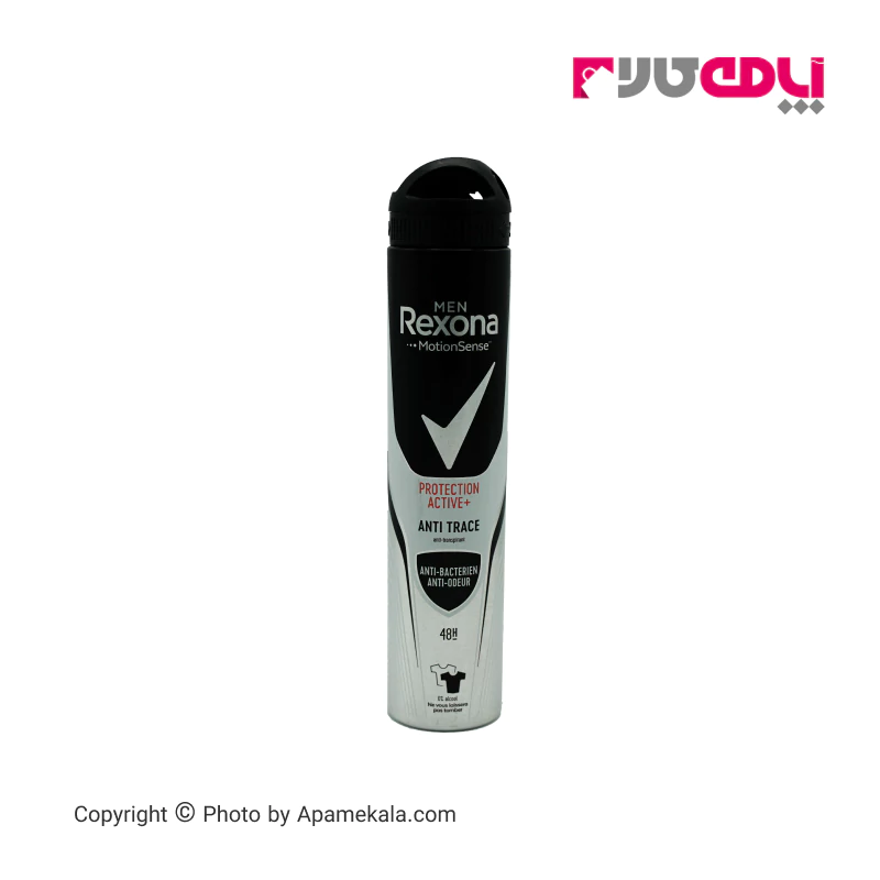 اسپری ضد تعریق مردانه رکسونا مدل Protection active حجم 150 میل