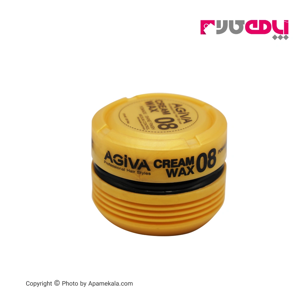 واکس مو آگیوا AGIVA مدل Cream Wax 08 حجم 175 میل