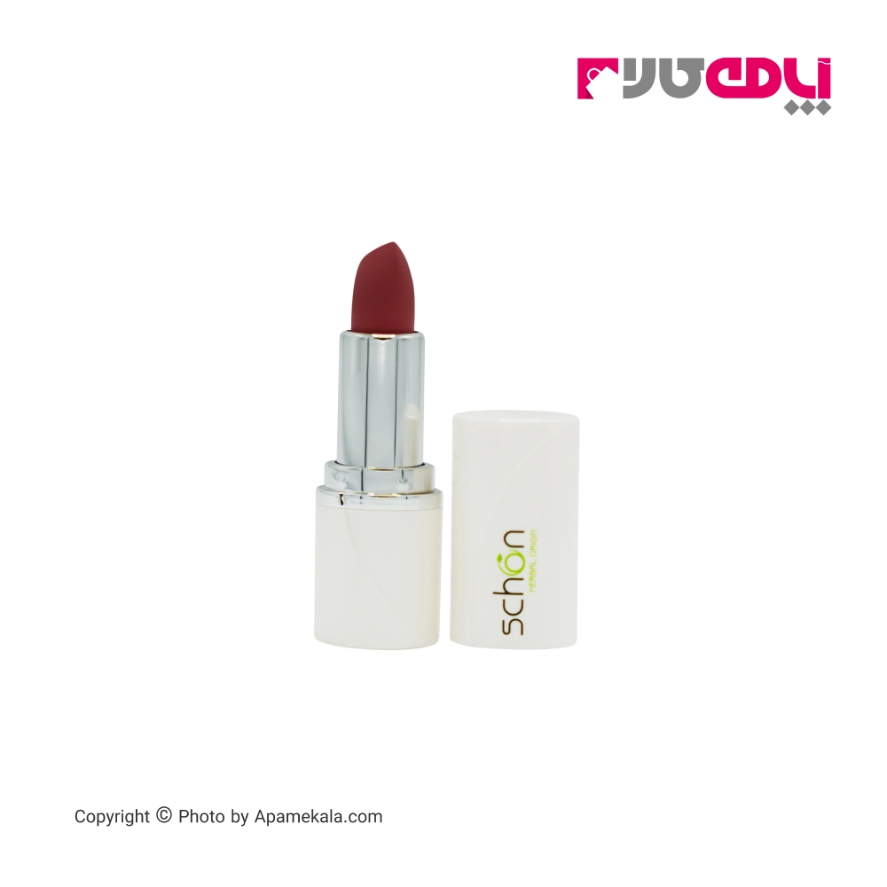 رژ لب جامد نیمه مات شون SCHON سری Velvet Semi Matt شماره M11